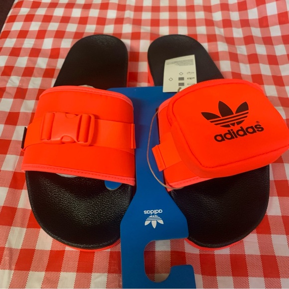 Adidas Originals Women’s Pouchylette Slides Sandals Size 11 (GY1009) - Picture 4 of 13